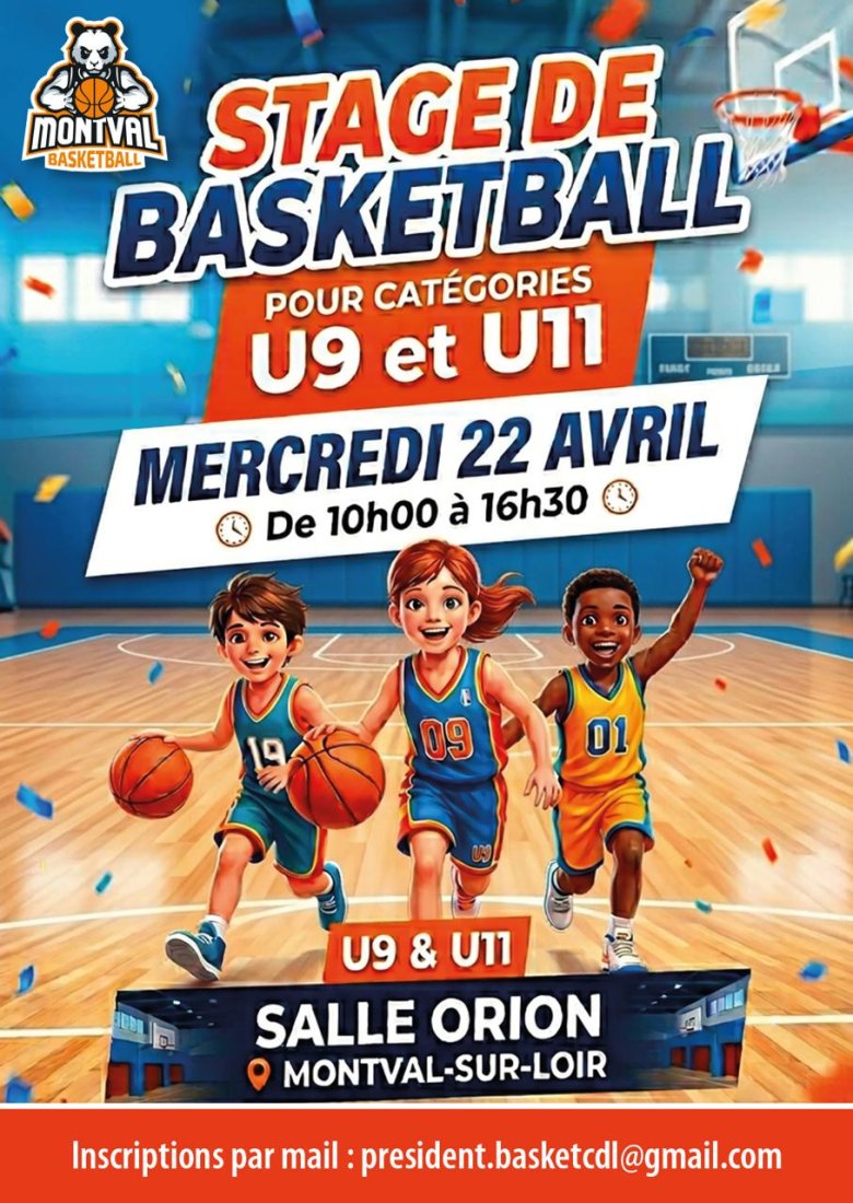 STAGE U9CH/U11 - AVRIL 2026